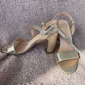 Gold Dream Paris Heels